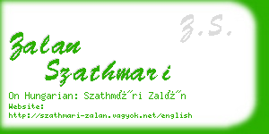 zalan szathmari business card